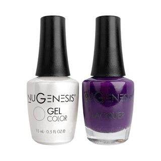  Nugenesis Gel Nail Polish Duo - 009 Purple Colors - Professor Nugenesis by NuGenesis sold by DTK Nail Supply