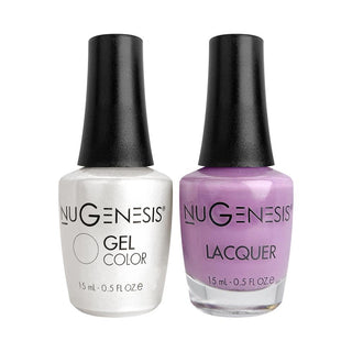  Nugenesis Gel Nail Polish Duo - 018 Purple Colors - Royal Wedding by NuGenesis sold by DTK Nail Supply