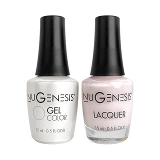  Nugenesis Gel Nail Polish Duo - 026 Pink, Neutral Colors - Baby's Breath by NuGenesis sold by DTK Nail Supply