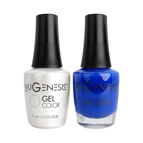  Nugenesis Gel Nail Polish Duo - 030 Rookie Blue by NuGenesis sold by DTK Nail Supply