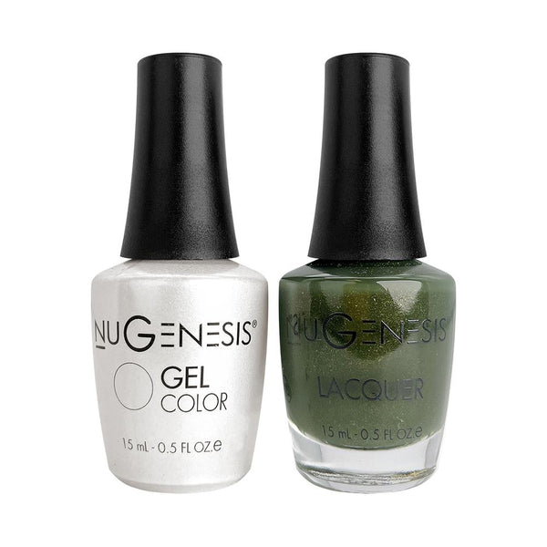  Nugenesis Gel Nail Polish Duo - 035 Emerald Envy by NuGenesis sold by DTK Nail Supply