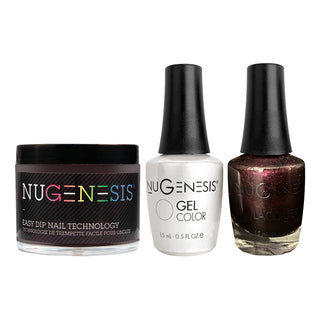  NU 3 in 1 - 100 Destiny - Dip, Gel & Lacquer Matching by NuGenesis sold by DTK Nail Supply