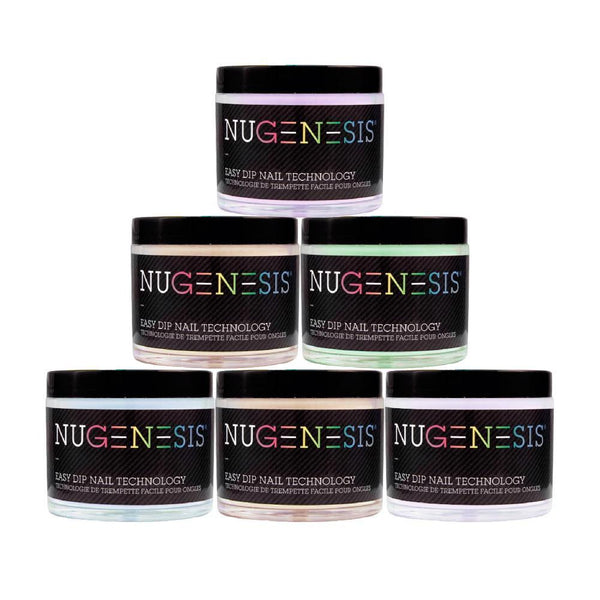  NuGenesis 100 Dipping Powder Colors by NuGenesis sold by DTK Nail Supply
