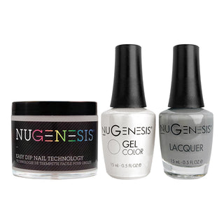  NU 3 in 1 - 048 Rockstar - Dip, Gel & Lacquer Matching by NuGenesis sold by DTK Nail Supply