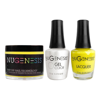 NU 3 in 1 - 049 Mardi Gras - Dip, Gel & Lacquer Matching by NuGenesis sold by DTK Nail Supply