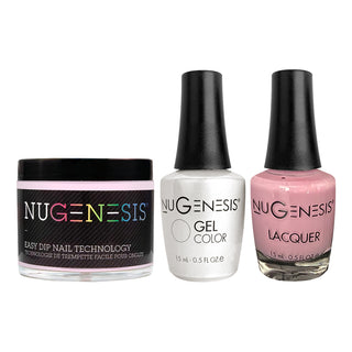  NU 3 in 1 - 053 My Fair Lady - Dip, Gel & Lacquer Matching by NuGenesis sold by DTK Nail Supply