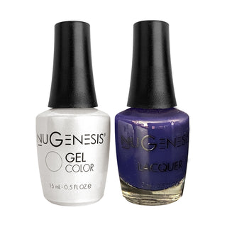  Nugenesis Gel Nail Polish Duo - 058 Purple Colors - Boardwalk by NuGenesis sold by DTK Nail Supply