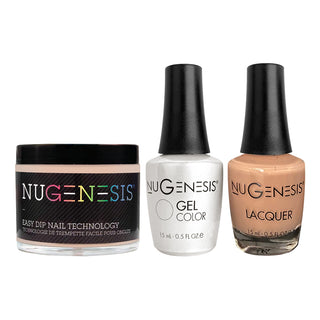  NU 3 in 1 - 062 Desert Palm - Dip, Gel & Lacquer Matching by NuGenesis sold by DTK Nail Supply