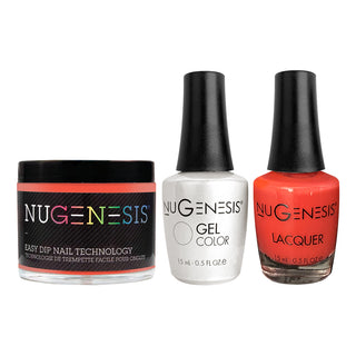  NU 3 in 1 - 063 Fruit Unch - Dip, Gel & Lacquer Matching by NuGenesis sold by DTK Nail Supply