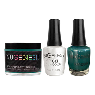  NU 3 in 1 - 067 Poison Ivy - Dip, Gel & Lacquer Matching by NuGenesis sold by DTK Nail Supply