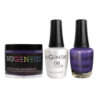  NU 3 in 1 - 072 Mauve-llous - Dip, Gel & Lacquer Matching by NuGenesis sold by DTK Nail Supply