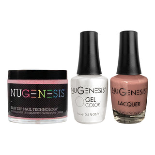  NU 3 in 1 - 085 Pinky Swear - Dip, Gel & Lacquer Matching by NuGenesis sold by DTK Nail Supply