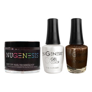  NU 3 in 1 - 087 Stormy Nighst - Dip, Gel & Lacquer Matching by NuGenesis sold by DTK Nail Supply