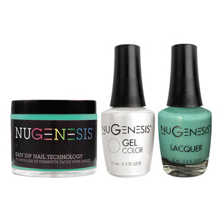  NU 3 in 1 - 091 Mermaid - Dip, Gel & Lacquer Matching by NuGenesis sold by DTK Nail Supply