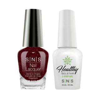  SNS Gel Nail Polish Duo - NV05 Cabernet Mud Masque - Wine Colors by SNS sold by DTK Nail Supply