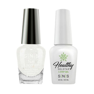  SNS Gel Nail Polish Duo - NV07 Ghost of Calistoga - White Colors by SNS sold by DTK Nail Supply