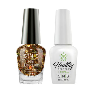  SNS Gel Nail Polish Duo - NV13 Summers Estate - Metallic Colors by SNS sold by DTK Nail Supply