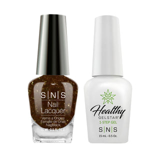  SNS Gel Nail Polish Duo - NV14 Brass Chandelier - Brown Colors by SNS sold by DTK Nail Supply