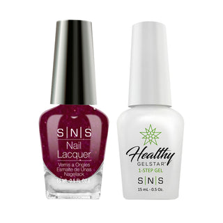  SNS Gel Nail Polish Duo - NV15 Lively Cab - Wine Colors by SNS sold by DTK Nail Supply