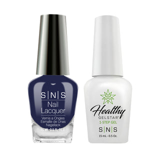  SNS Gel Nail Polish Duo - NV17 Blue Note - Blue Colors by SNS sold by DTK Nail Supply