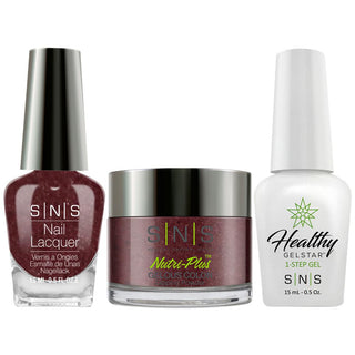  SNS 3 in 1 - NV21 Fall Crush - Dip, Gel & Lacquer Matching by SNS sold by DTK Nail Supply