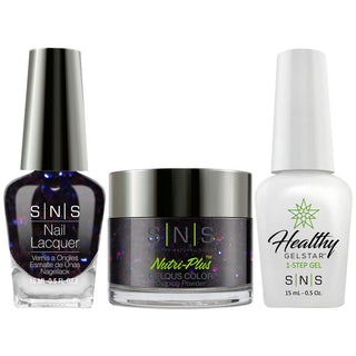  SNS 3 in 1 - NV30 Napa Night Sky - Dip, Gel & Lacquer Matching by SNS sold by DTK Nail Supply