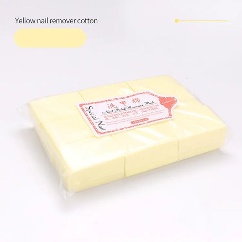 Yellow Nail Polish Remover Pads by Gelish sold by DTK Nail Supply