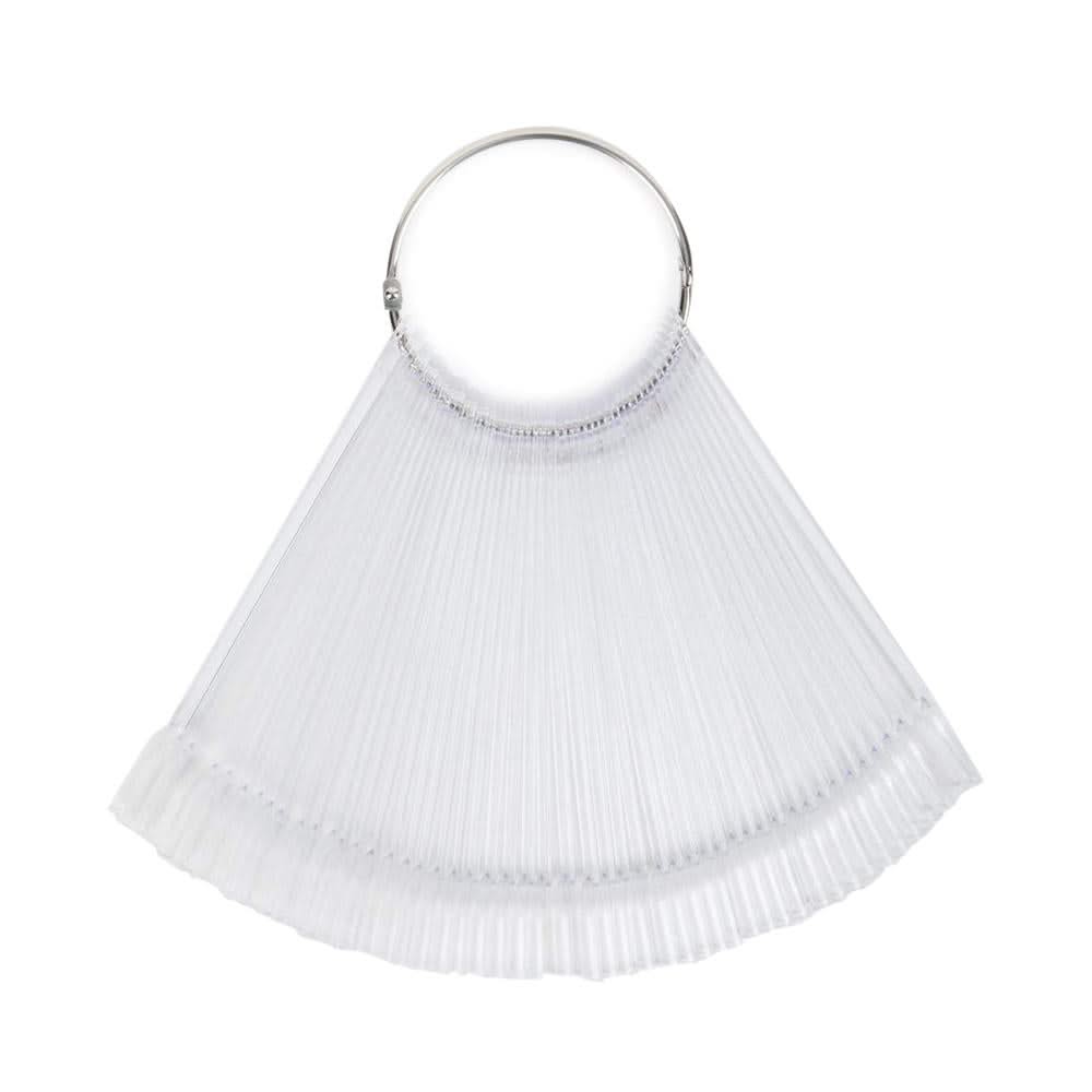  Squared Nail Tips With Metal Ring - Clear - 50 Tips by OTHER sold by DTK Nail Supply