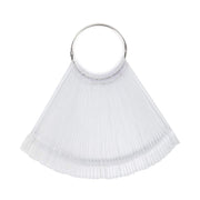  Squared Nail Tips With Metal Ring - Clear - 50 Tips by OTHER sold by DTK Nail Supply