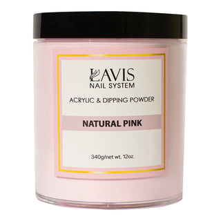  LAVIS - Natural Pink - 12 oz by LAVIS NAILS sold by DTK Nail Supply