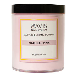  LAVIS - Natural Pink - 12 oz by LAVIS NAILS sold by DTK Nail Supply