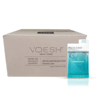  VOESH - CASE OF 50 Pedi a Box (4 Step) - OCEAN by VOESH sold by DTK Nail Supply