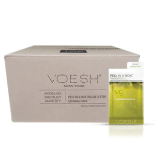  VOESH - CASE OF 50 Pedi a Box (4 Step) - OLIVE by VOESH sold by DTK Nail Supply
