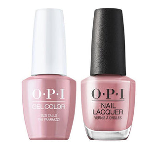  OPI Gel Nail Polish Duo - H001 Suzi Calls the Paparazzi - Pink Colors by OPI sold by DTK Nail Supply
