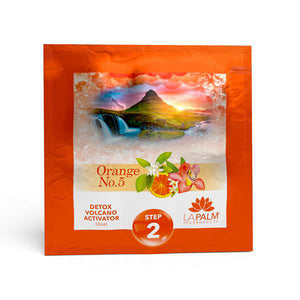  Volcano Spa - Orange No. 5 (6 step) by La Palm sold by DTK Nail Supply