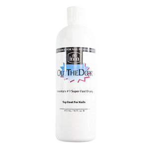  Out The Door Fast Drying Top Coat - 16oz by INM sold by DTK Nail Supply