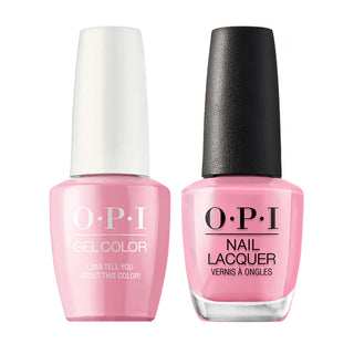 OPI Gel Nail Polish Duo Pink Colors - P30 Lima Tell You About This Color!