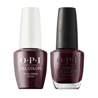  OPI Gel Nail Polish Duo - P41 Yes My Condor Can-do! - Purple Colors by OPI sold by DTK Nail Supply