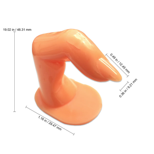  Plastic False Finger For Nail Art Practice With Tips by OTHER sold by DTK Nail Supply