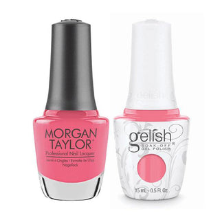  Gelish GE 935 - Pacific Sunset - Gelish & Morgan Taylor Combo 0.5 oz by Gelish sold by DTK Nail Supply