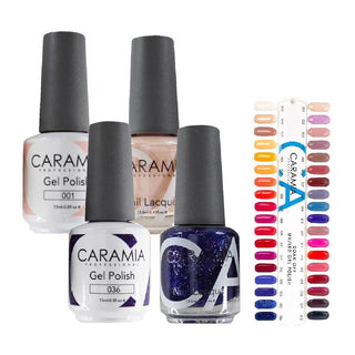  Caramia Gel & Lacquer Part 1 - Set of 34 Gel & Lacquer Combos by Caramia sold by DTK Nail Supply