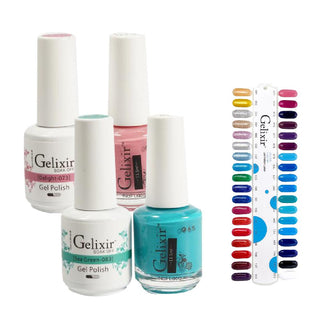  Gelixir Gel & Lacquer Part 3 - Set of 28 Gel & Lacquer Combos by Gelixir sold by DTK Nail Supply