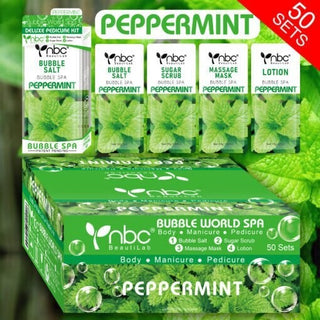  NBC Peppermint - Case of 50 (Pedi in a Box) by NBC sold by DTK Nail Supply