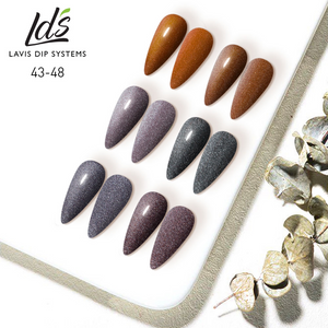  LDS Hema Free Gel Polish Set (6 colors): 043 to 048 by LDS sold by DTK Nail Supply