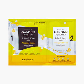  AVRY BEAUTY - CASE OF 30 - Gel-Ohh! Jelly Spa Bath - PINEAPPLE BREEZE by AVRY BEAUTY sold by DTK Nail Supply