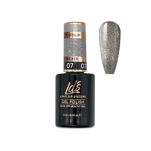 LDS 07 Rocker - Gel Polish 0.5 oz - Platinum Collection by LDS sold by DTK Nail Supply