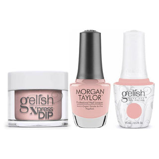  Gelish 3 in 1 - 203 - Prim-rose and Proper - Xpress Dip , Gel & Morgan Taylor by Gelish sold by DTK Nail Supply