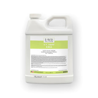  LAVIS UV Liquid E.M.A 16 oz by LAVIS NAILS sold by DTK Nail Supply