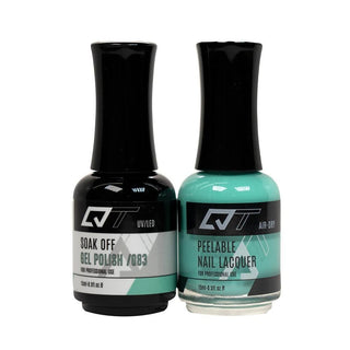  QT 083 - QT Gel Polish & Matching Nail Lacquer Duo Set - 0.5oz by QT sold by DTK Nail Supply