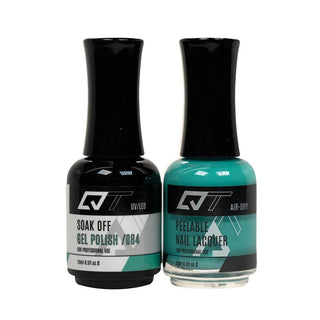  QT 084 - QT Gel Polish & Matching Nail Lacquer Duo Set - 0.5oz by QT sold by DTK Nail Supply